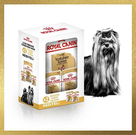 Royal Canin Yorkshire Hediyeli Kutu Yetişkin Köpek Maması 1.5 Kg