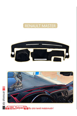 Renault Master Torpido Koruma  Halısı -  Bej Kenar