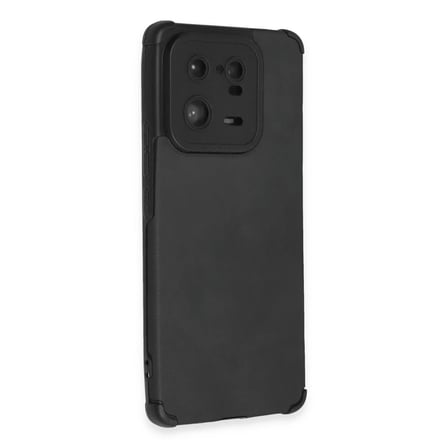 Xiaomi Mi 13 Pro Kılıf Loop Deri Silikon - Siyah