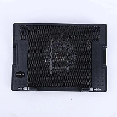 TechTic Notebook Soğutucu Fan Laptop Stand Yükseklik Ayarlı 9/17 İnç Laptop Soğutucu Gaming Fan