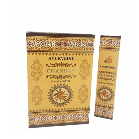 Kapamarka Ayurvedic Chandan Aromalı Tütsü