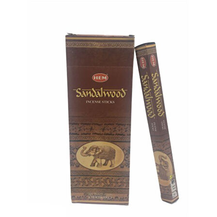Kapamarka Hem Sandalwood Aromalı Çubuk Tütsü