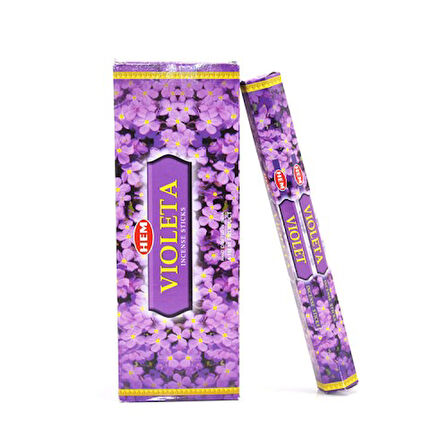 Kapamarka Hem Violet Aromalı Çubuk Tütsü