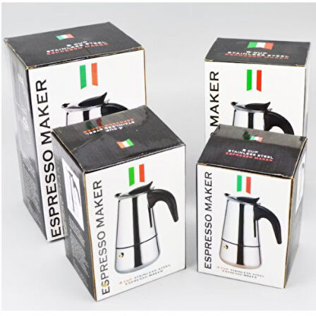 Kapamarka Espresso Maker (Moka Pot) 2 Fincan