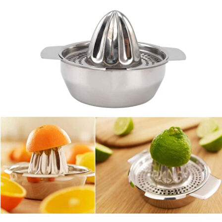 Kapamarka Paslanmaz Çelik Limon ve Nar Sıkacağı