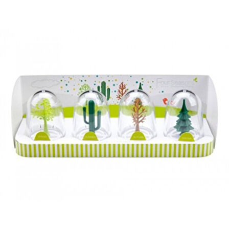 Kapamarka Dört Mevsim Baharatlık - Four Seasons Spice Shakers