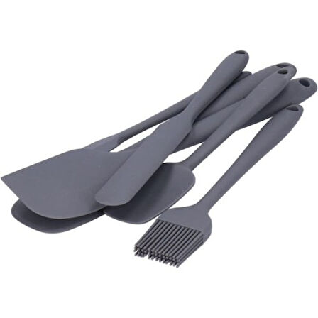 Kapamarka Silikon Spatula ve Fırça Seti
