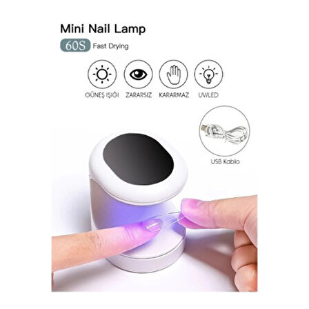 Kapamarka Mini UV Tırnak Kurutucu