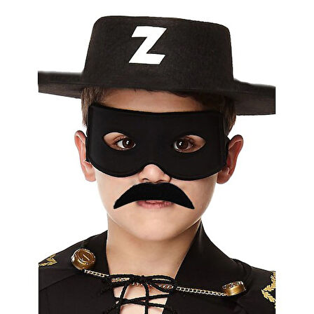 Kapamarka Zorro Maskesi Seti Ã‡ocuk