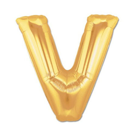 Kapamarka AltÄ±n SarÄ±sÄ± Folyo Harf Balon 1 Metre