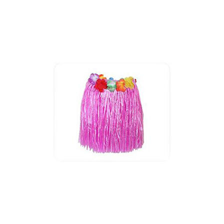 Kapamarka Hawaii Hula EteÄŸi Pembe Renk 40 cm