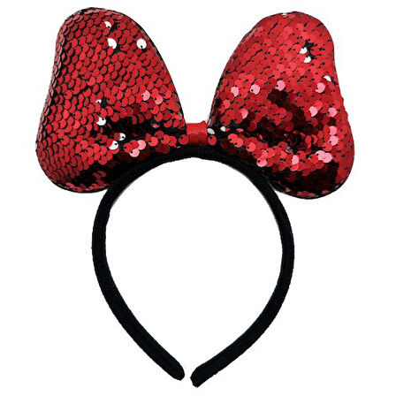 Kapamarka Renk Değiştiren Pullu Payetli Fiyonk Parti Tacı