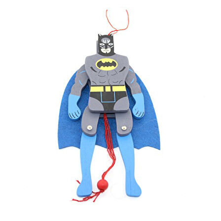 Kapamarka Ahşap Sallanan Batman Figürü