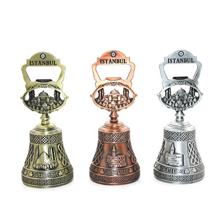 Kapamarka İstanbul Temalı Metal Zil