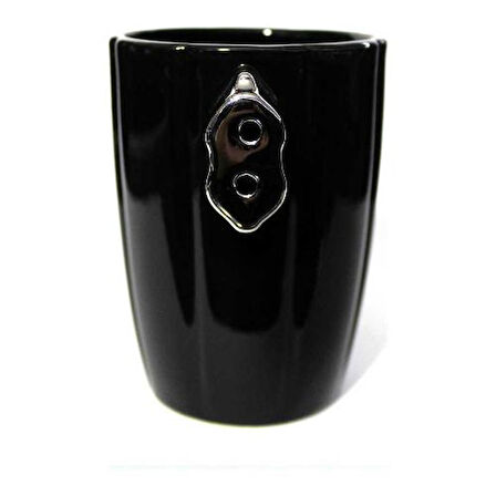 Kapamarka Metalik Silah Tasarımlı Kupa Bardak