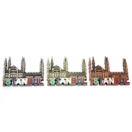 Kapamarka İstanbul Temalı Metal Magnet Model 5