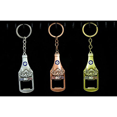 Kapamarka Metal Ayasofya Anahtarlık Ve Açacak Model 1