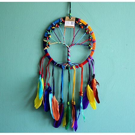 Kapamarka Rüya Kapanı Dream Catcher Hayat Ağacı Model 3