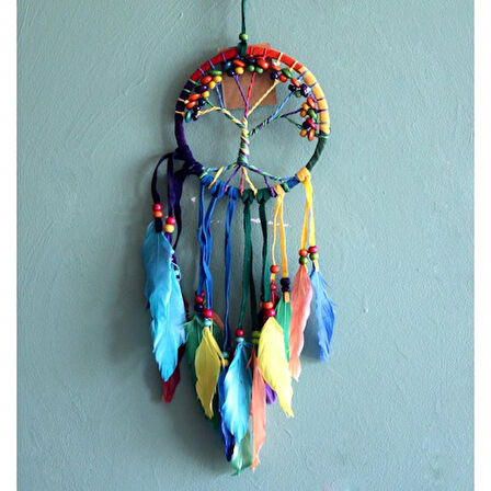 Kapamarka Rüya Kapanı Dream Catcher Hayat Ağacı Model 4