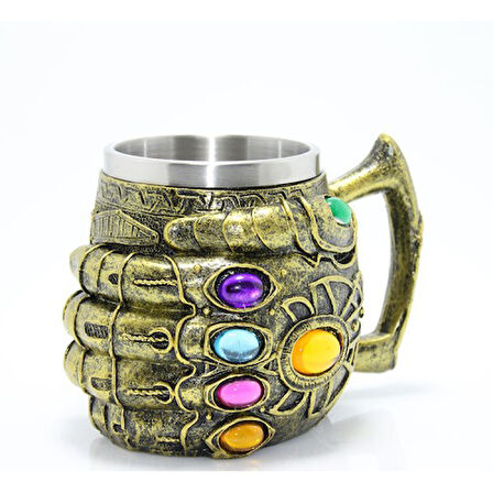 Kapamarka Paslanmaz Çelik Thanos Eli Kupa Bardak