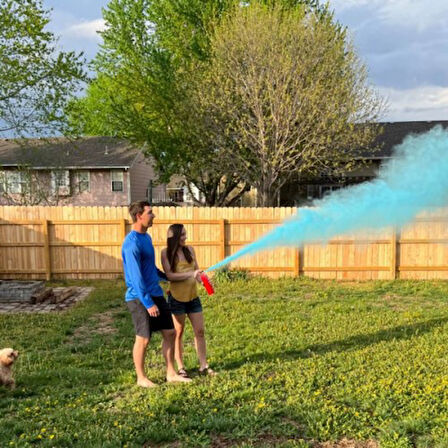 Kapamarka Cinsiyet Tüpü - Gender Reveal Partisi Tüpü Mavi Renk