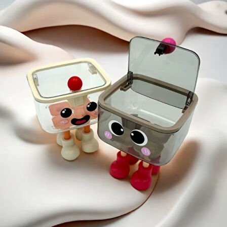 Kapamarka Sevimli Tasarım Çok Amaçlı Saklama Kutusu