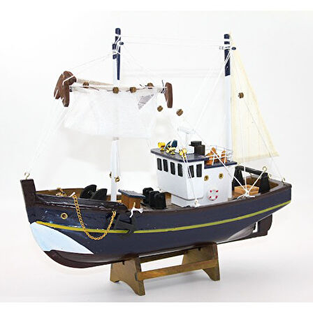 Kapamarka Ahşap Gemi Model 7