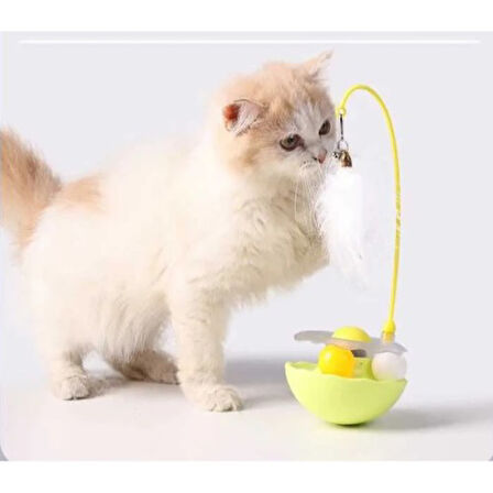 Kapamarka Zilli Kedi Otlu Hacıyatmaz Oyuncağı