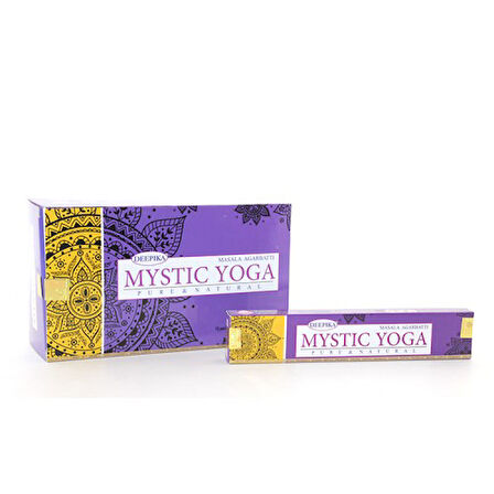 Mystic Yoga Aromalı Çubuk Tütsü 