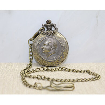 Atatürk Tasarımlı Köstekli Saat 