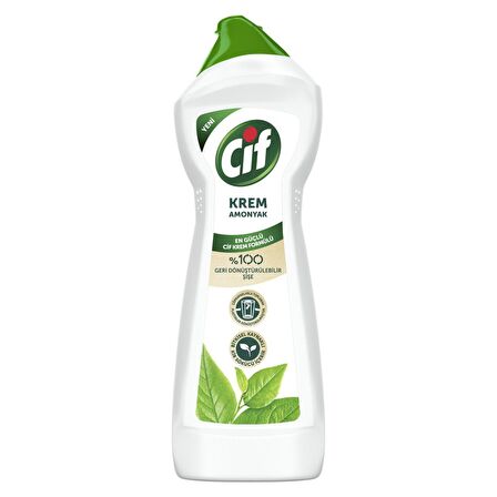 Cif Mutfak ve Banyo Temizleyici Krem 750 ml