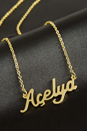 Açelya isimli kolye (Kişiye Özel)