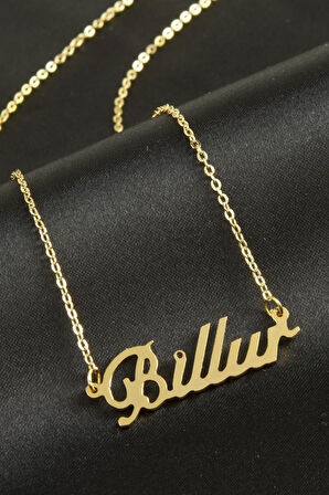 Billur isimli kolye (Kişiye Özel)