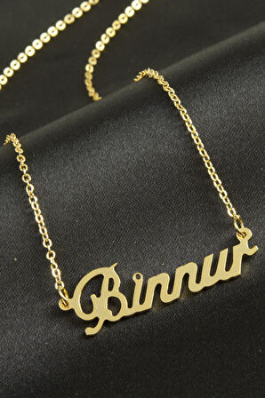 Binnur isimli kolye (Kişiye Özel)