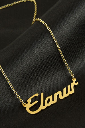 Elanur isimli kolye (Kişiye Özel)