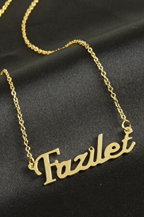 Fazilet isimli kolye (Kişiye Özel)