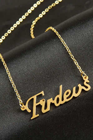 Firdevs isimli kolye (Kişiye Özel)