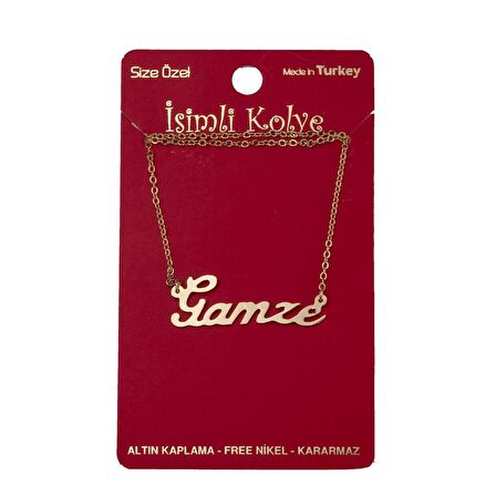 Gamze isimli kolye
