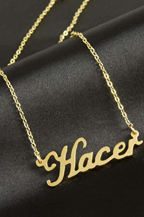 Hacer isimli kolye (Kişiye Özel)