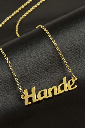Hande isimli kolye (Kişiye Özel)