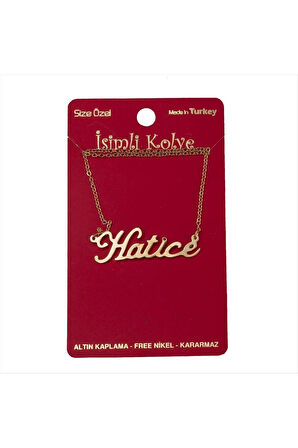 Hatice isimli kolye (Kişiye Özel)