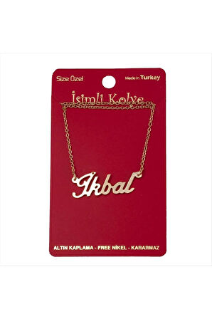 İkbal isimli kolye (Kişiye Özel)