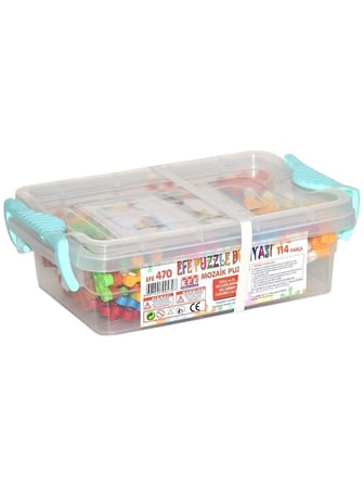Efe Oyuncak Mozaik Puzzle 470 Model 114 Parça Kız ve Erkek Çocuklar İçin Eğitici OyunEfe Oyuncak Mozaik Puzzle 470 Model 114 Parça Kız ve Erkek Çocuklar İçin Eğitici Oyuncak