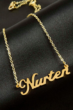 Nurten isimli kolye (Kişiye Özel)