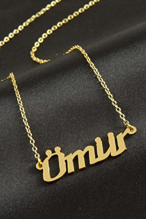 Ömür isimli kolye (Kişiye Özel)