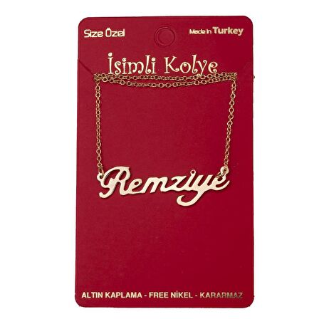 Remziye isimli kolye