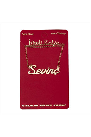 Sevinç isimli kolye (Kişiye Özel)