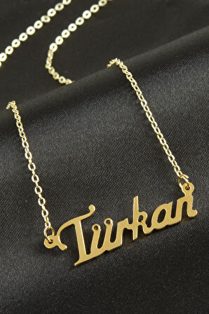 Türkan isimli kolye (Kişiye Özel)