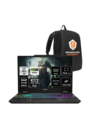 Cyborg 15 Intel Core 5 210H 8GB 512GB SSD RTX5060/8GB 15.6" FHD FDOS Gaming Laptop B2RWFKG