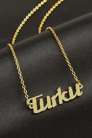 Türkü isimli kolye (Kişiye Özel)